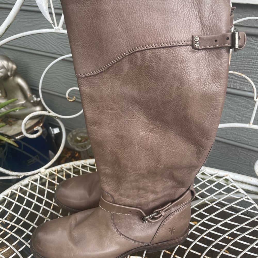 Frye riding boots leather perfect condition size 9-10